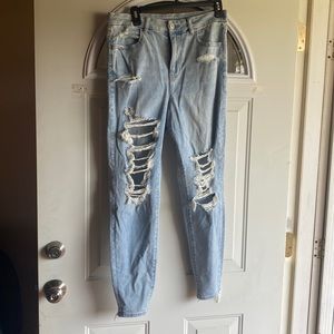 EUC AE size 12 reg curvy high rise jeggings